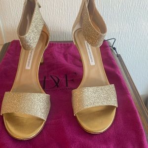 Diane von furstenberg kinder sandals heels